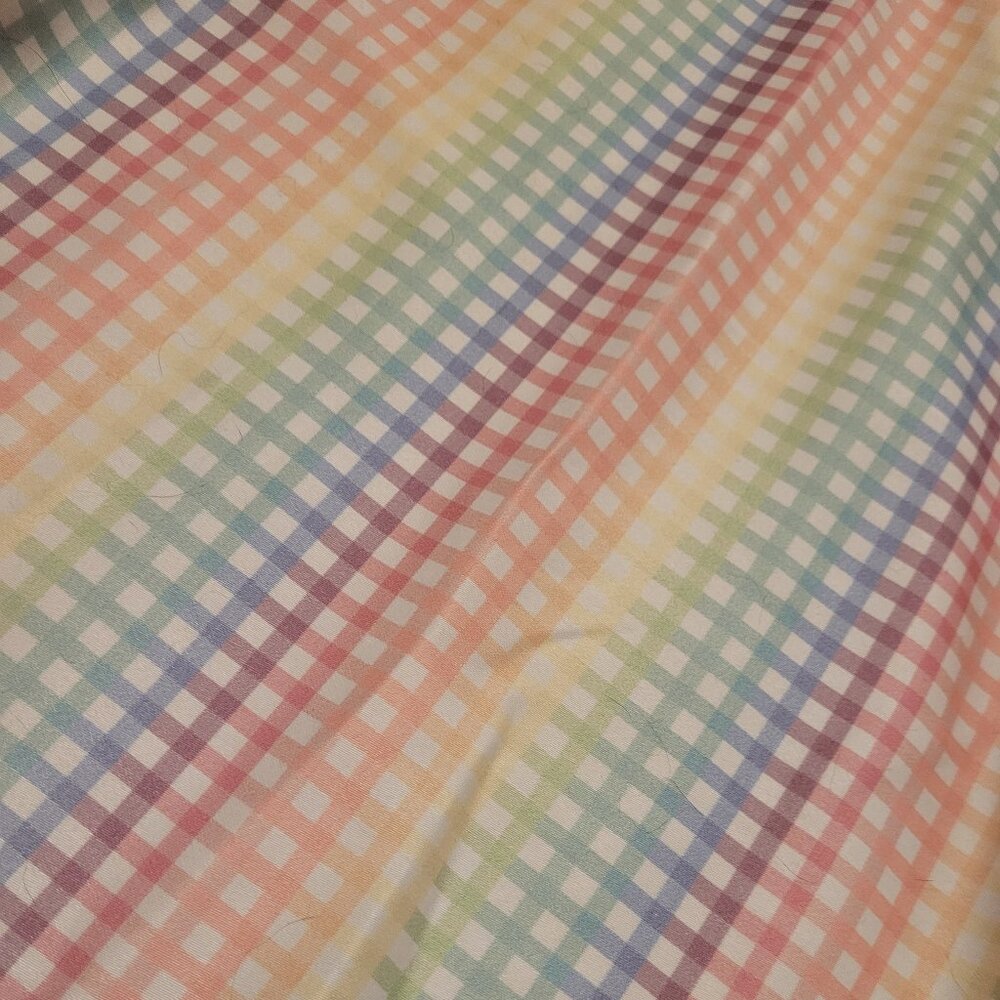 NWT UV Voodoo Vixen 1950s Rainbow Gingham Swing Skirt Size XS - Picture 6 of 6